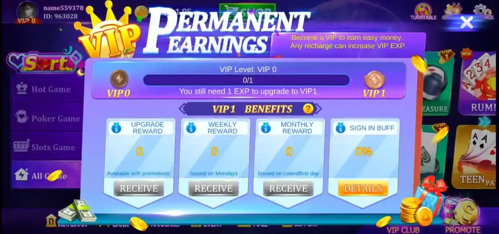Rummy Perfect APK VIP Reward